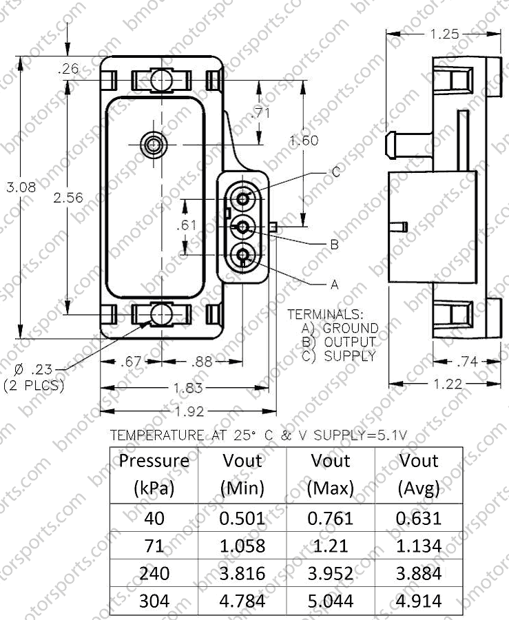 Home U00bb Shop U00bb Sensors U00bb Pressure Sensors U00bb Delphi Gm 3